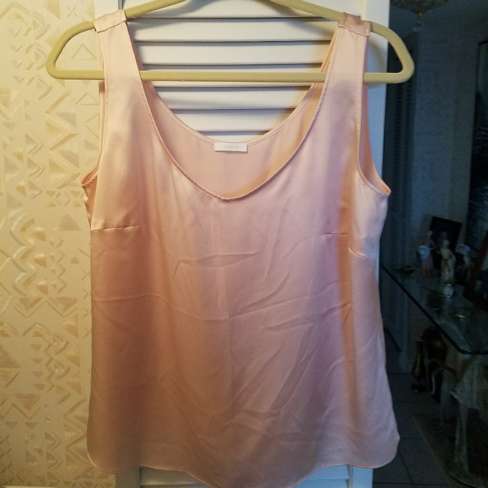 Escada Pink Silk Tank